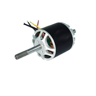 80 مم القطر 14Nm 6000W محرك DC بدون فرشات مستشعر المزود